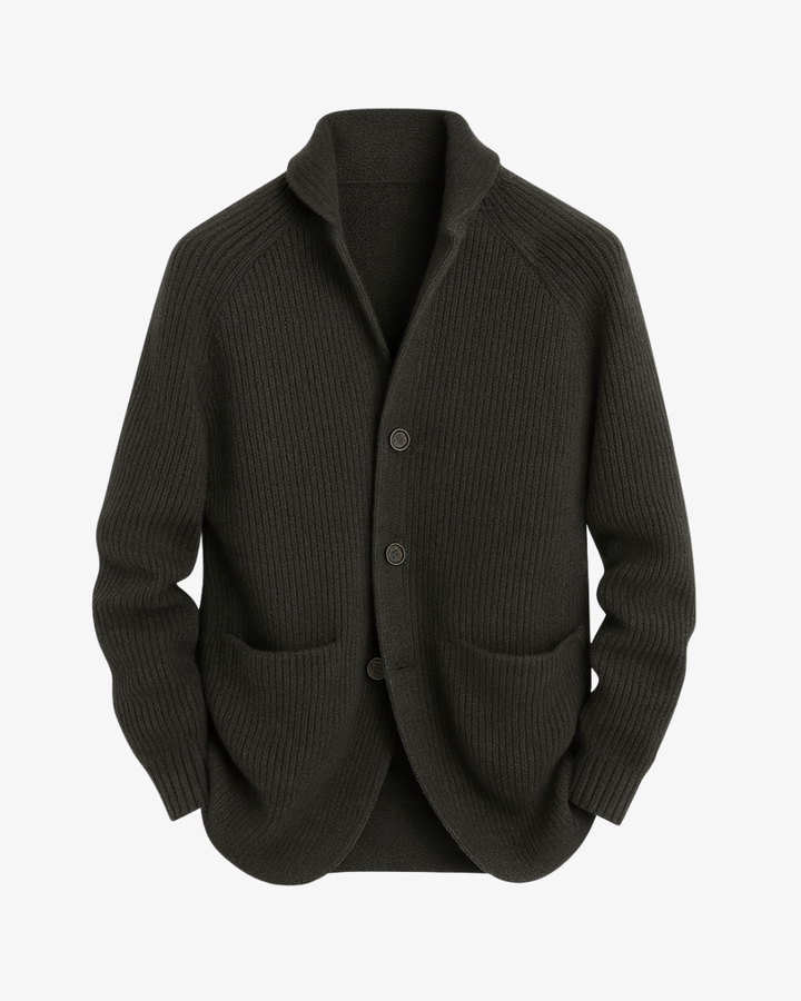 Aldrek | Herren Strickjacke mit Knopfleiste - Image 1
