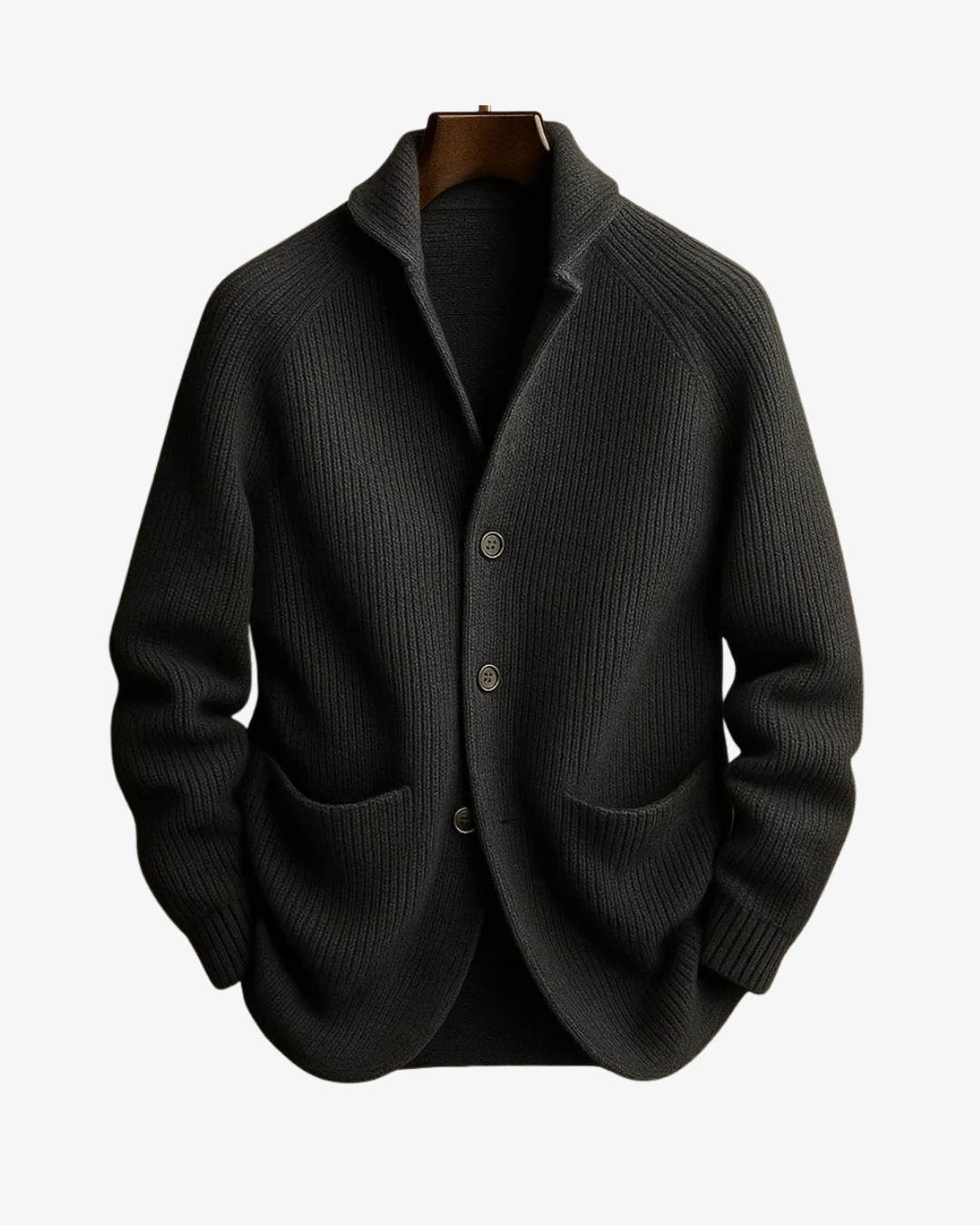 Aldrek | Herren Strickjacke mit Knopfleiste - Image 2