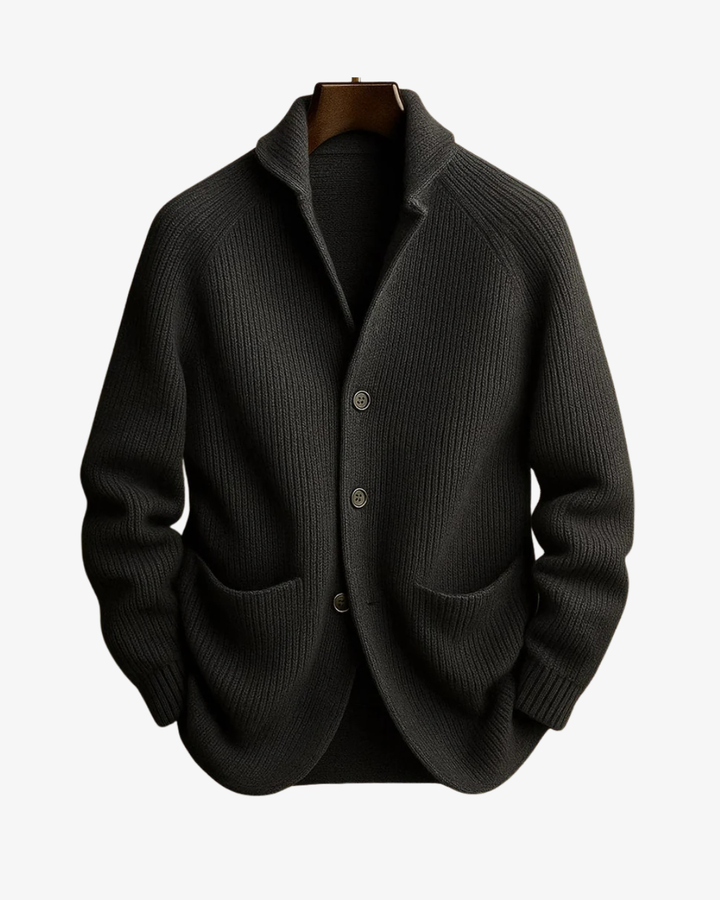 Aldrek | Herren Strickjacke mit Knopfleiste - Image 2