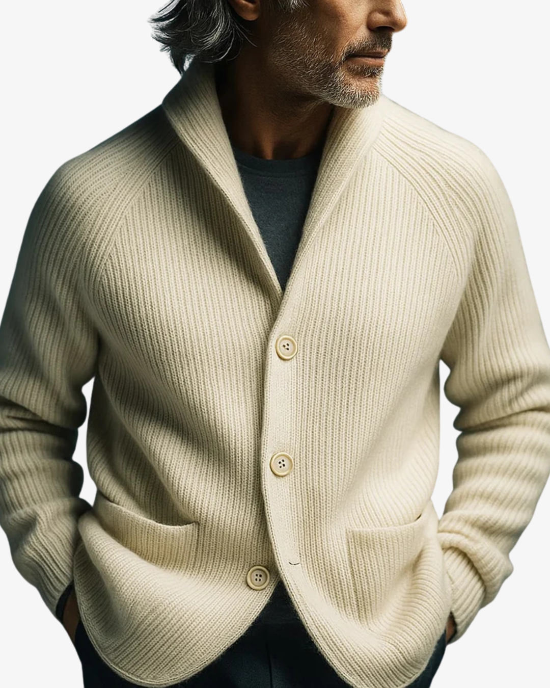 Aldrek | Herren Strickjacke mit Knopfleiste - Image 9