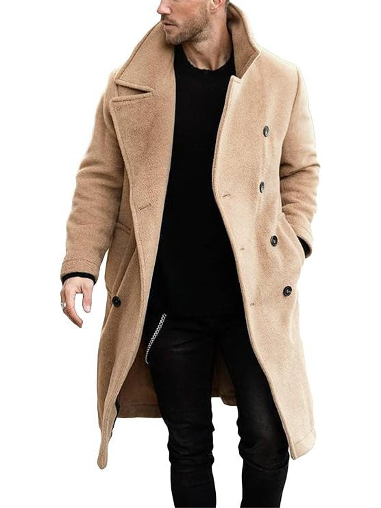 Aldric | Herren Wintermantel Zweireihig Lang - Image 3