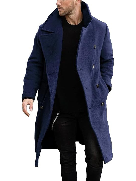 Aldric | Herren Wintermantel Zweireihig Lang - Image 4