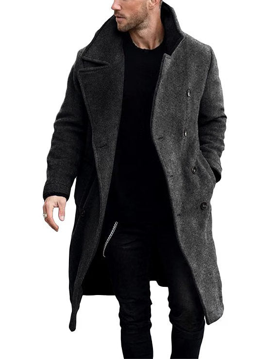 Aldric | Herren Wintermantel Zweireihig Lang - Image 5