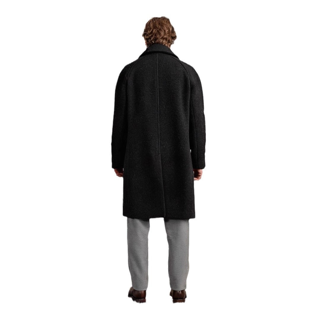 Aldvar | Herren Wintermantel Wollmischung Midi - Camel - Image 5