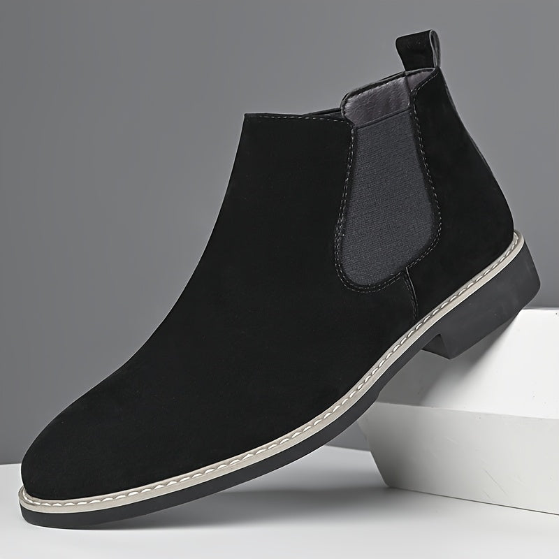 Aldvorn | Herren Stiefeletten Chelsea Schlupfstiefel - Black - Image 1