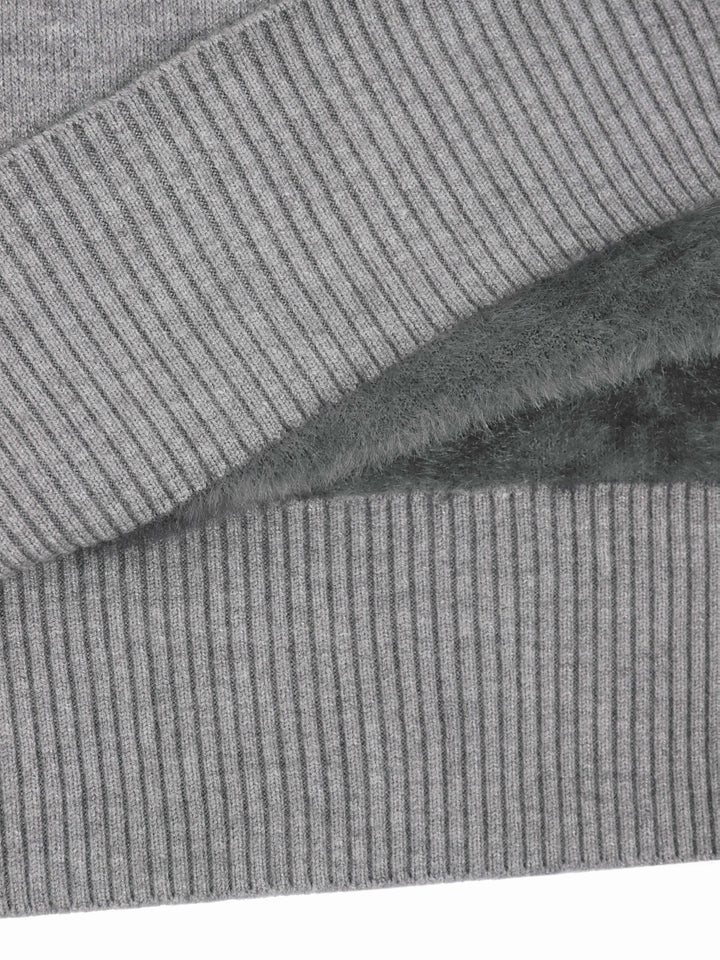 Arvina | Damen Rollkragen Pullover mit Fleecefutter - Camel - Image 22