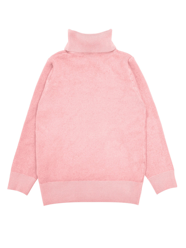 Arvina | Damen Rollkragen Pullover mit Fleecefutter - Camel - Image 32