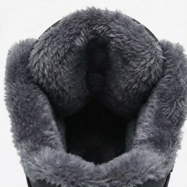 Belvind | Damen Winterstiefeletten Warm Gefüttert - Black - Image 7