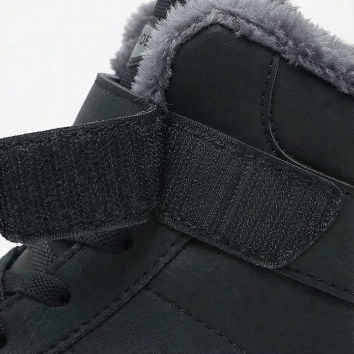 Belvind | Damen Winterstiefeletten Warm Gefüttert - Black - Image 8