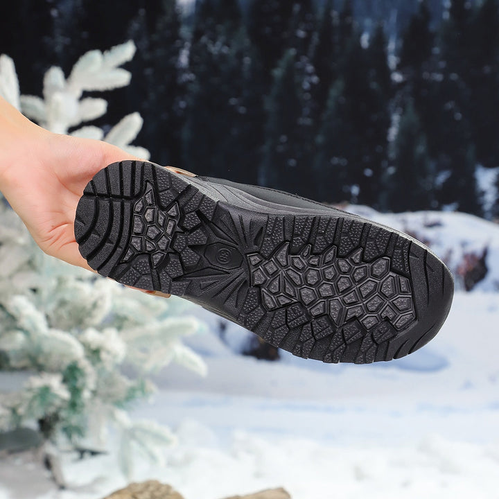 Berveld | Damen Winterstiefel gefüttert Schneestiefel - Black - Image 7