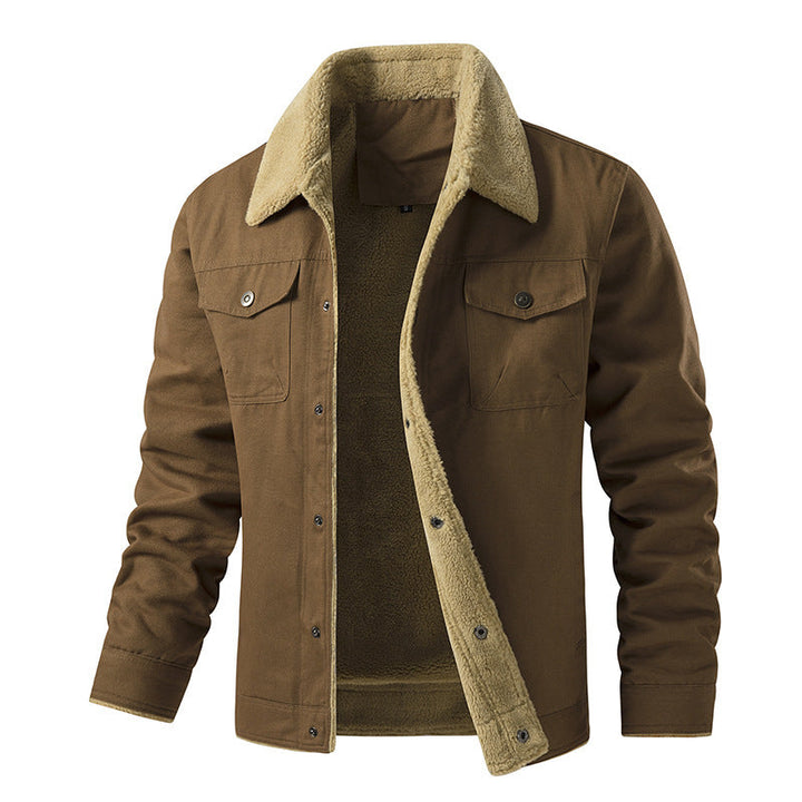 Bjorveld | Herren Winterjacke mit Teddyfutter - Black - Image 2