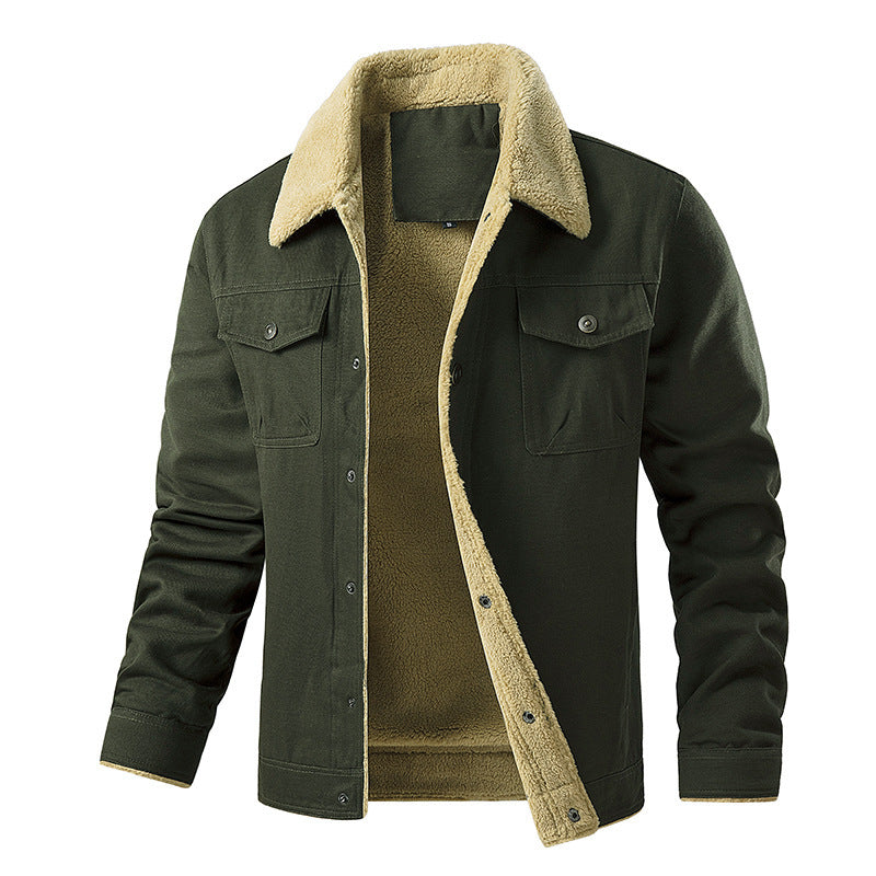 Bjorveld | Herren Winterjacke mit Teddyfutter - Black - Image 3