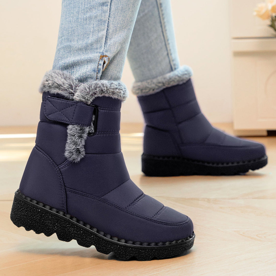 Brenvala | Damen Winterschuhe Gefütterte Schneestiefel - Image 1