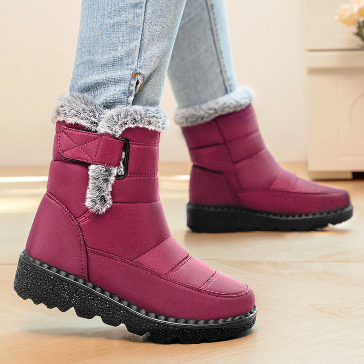 Brenvala | Damen Winterschuhe Gefütterte Schneestiefel - Image 3
