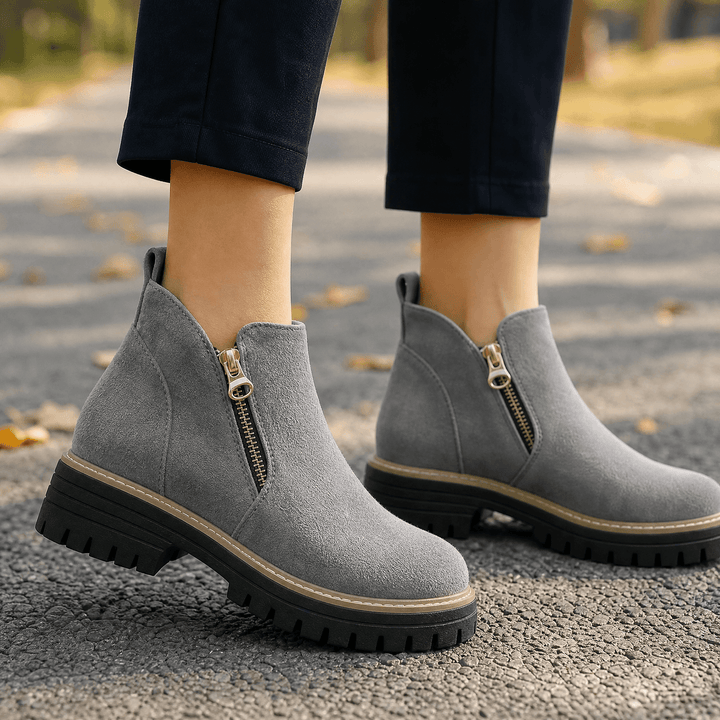 Brenvara | Damen Winterstiefel Stiefelette - Image 4