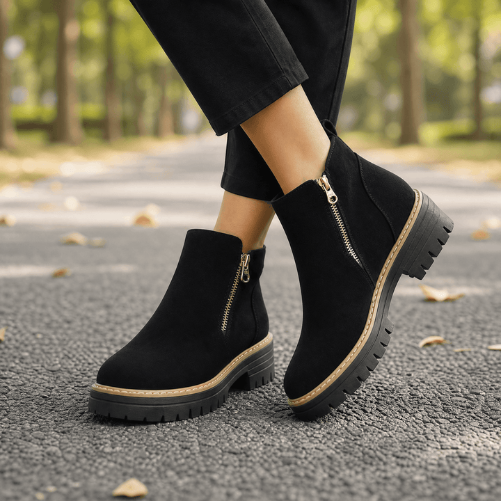 Brenvara | Damen Winterstiefel Stiefelette - Image 6