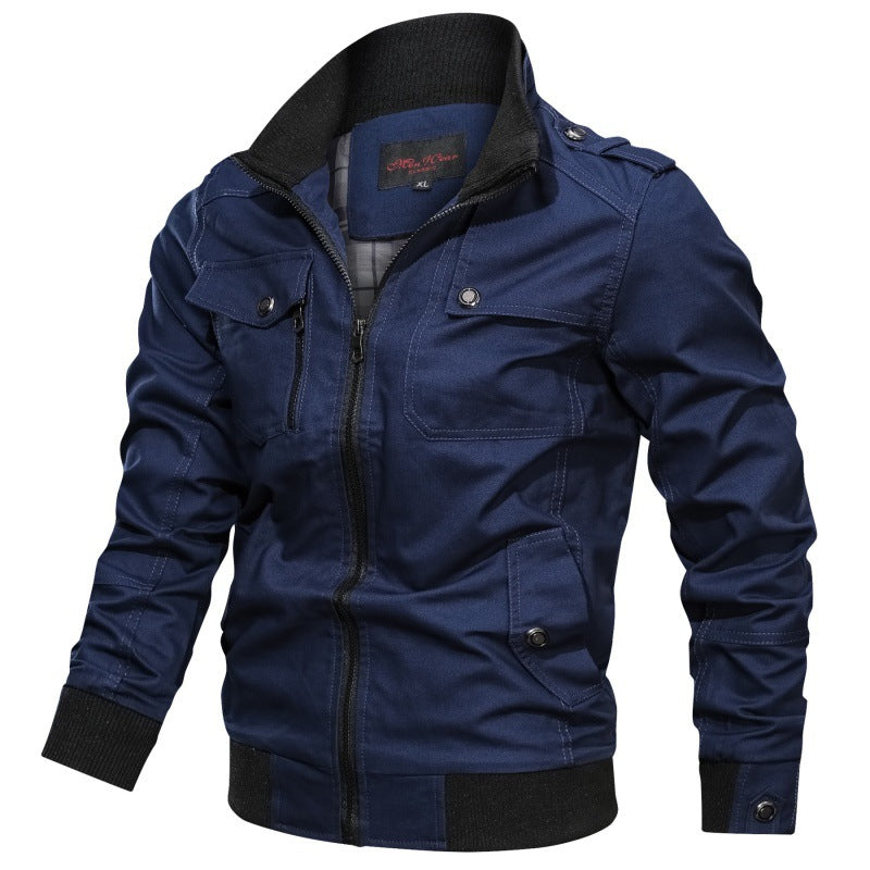 Brenvok | Herren Bomberjacke Fieldjacket mit Taschen - Image 10