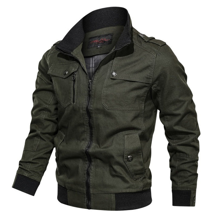 Brenvok | Herren Bomberjacke Fieldjacket mit Taschen - Image 3