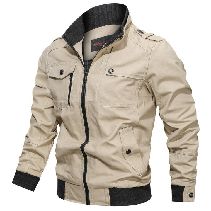 Brenvok | Herren Bomberjacke Fieldjacket mit Taschen - Image 5