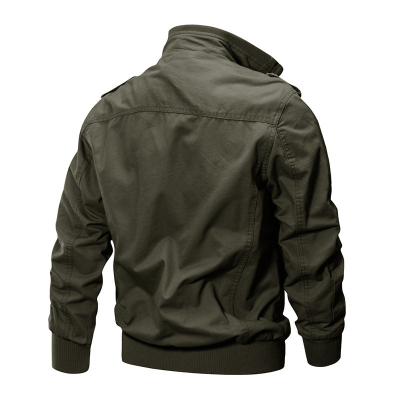 Brenvok | Herren Bomberjacke Fieldjacket mit Taschen - Image 6