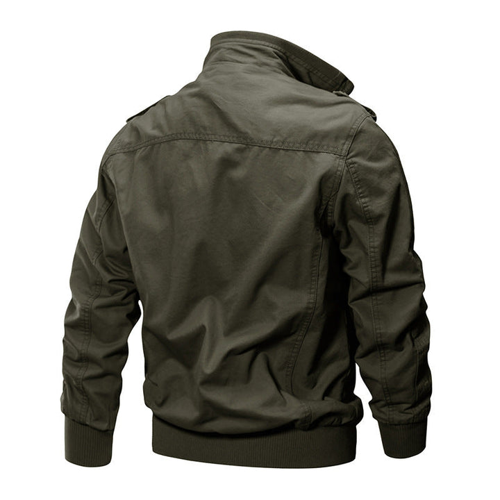 Brenvok | Herren Bomberjacke Fieldjacket mit Taschen - Image 6