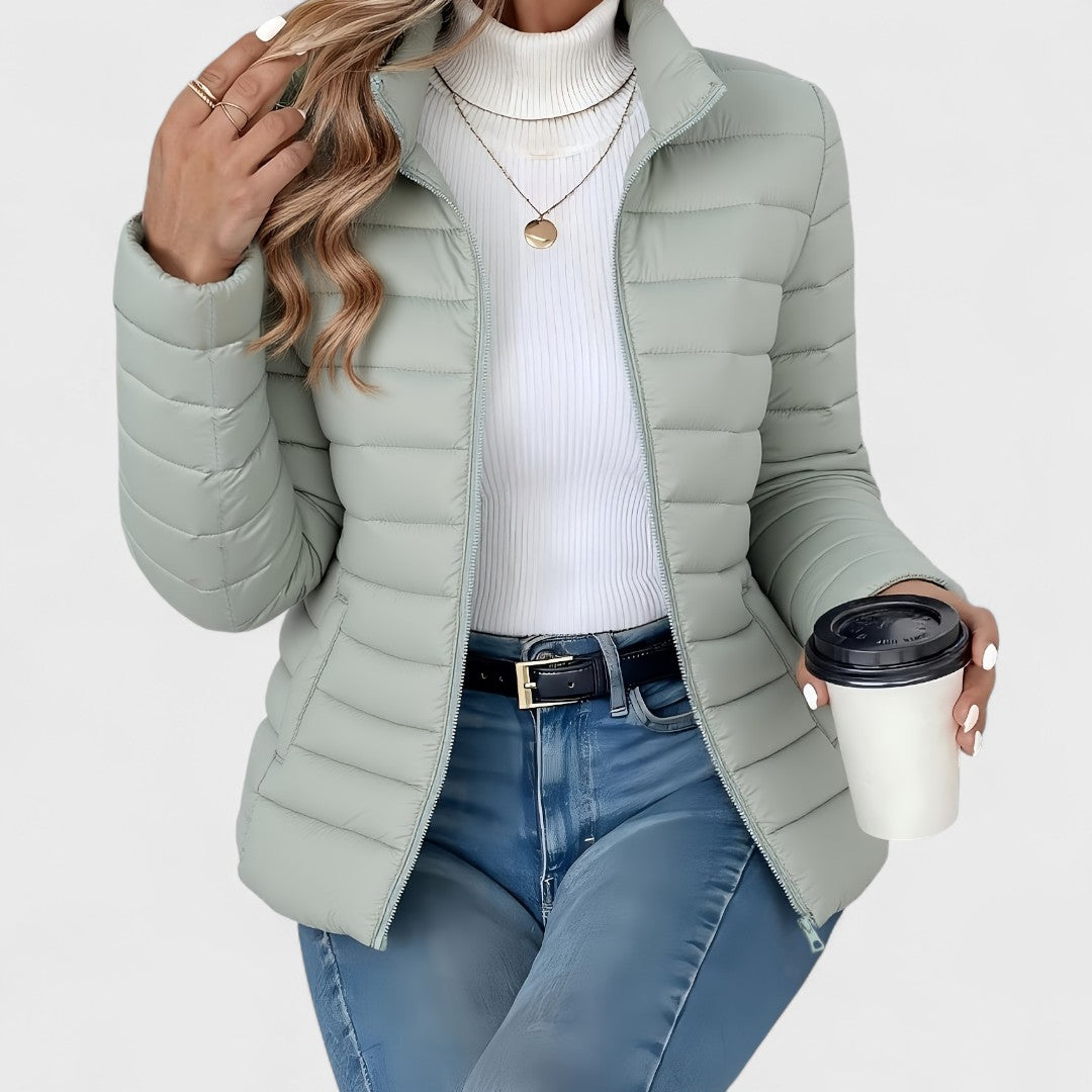 Britta | Damen Gesteppte Winterjacke Slim Fit - Image 1