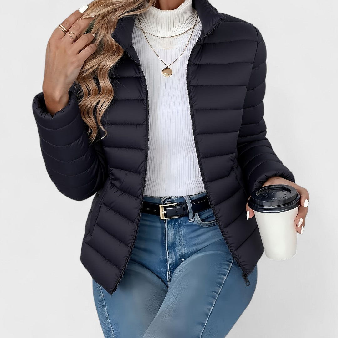 Britta | Damen Gesteppte Winterjacke Slim Fit - Image 2