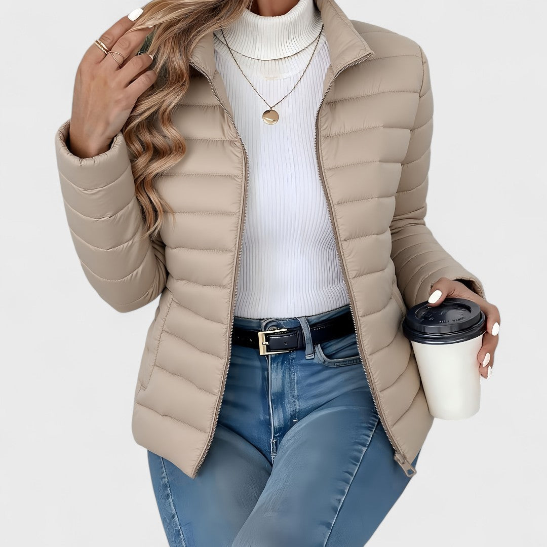 Britta | Damen Gesteppte Winterjacke Slim Fit - Image 3