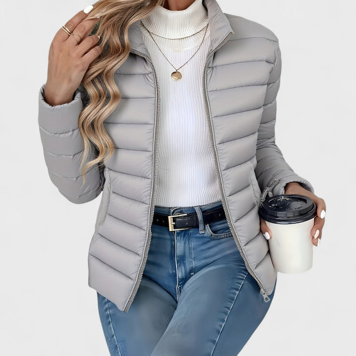 Britta | Damen Gesteppte Winterjacke Slim Fit - Image 6