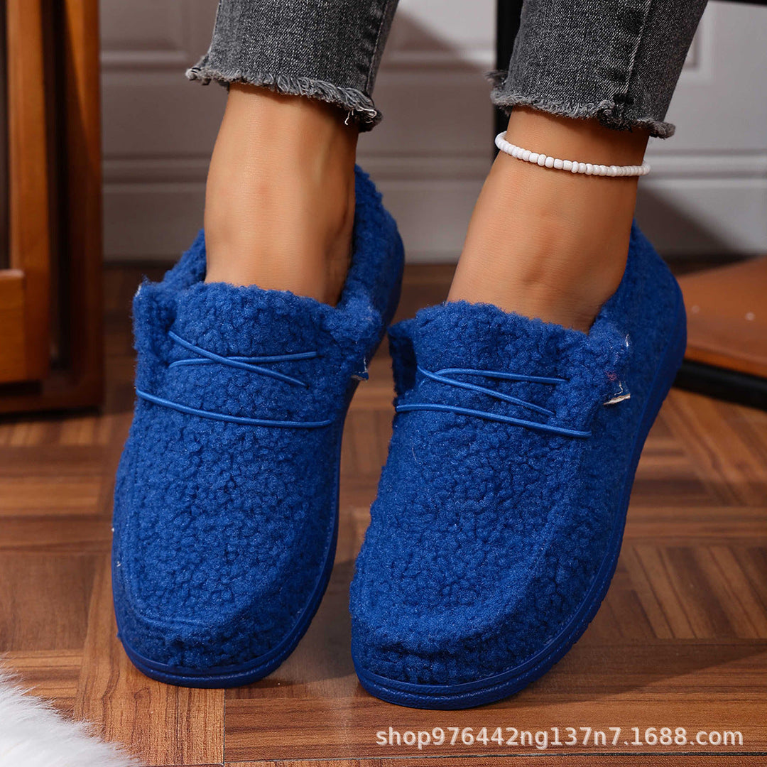Brynholt | Damen Hausschuhe Teddy-Fleece Slip-on - Hot Pink - Image 11