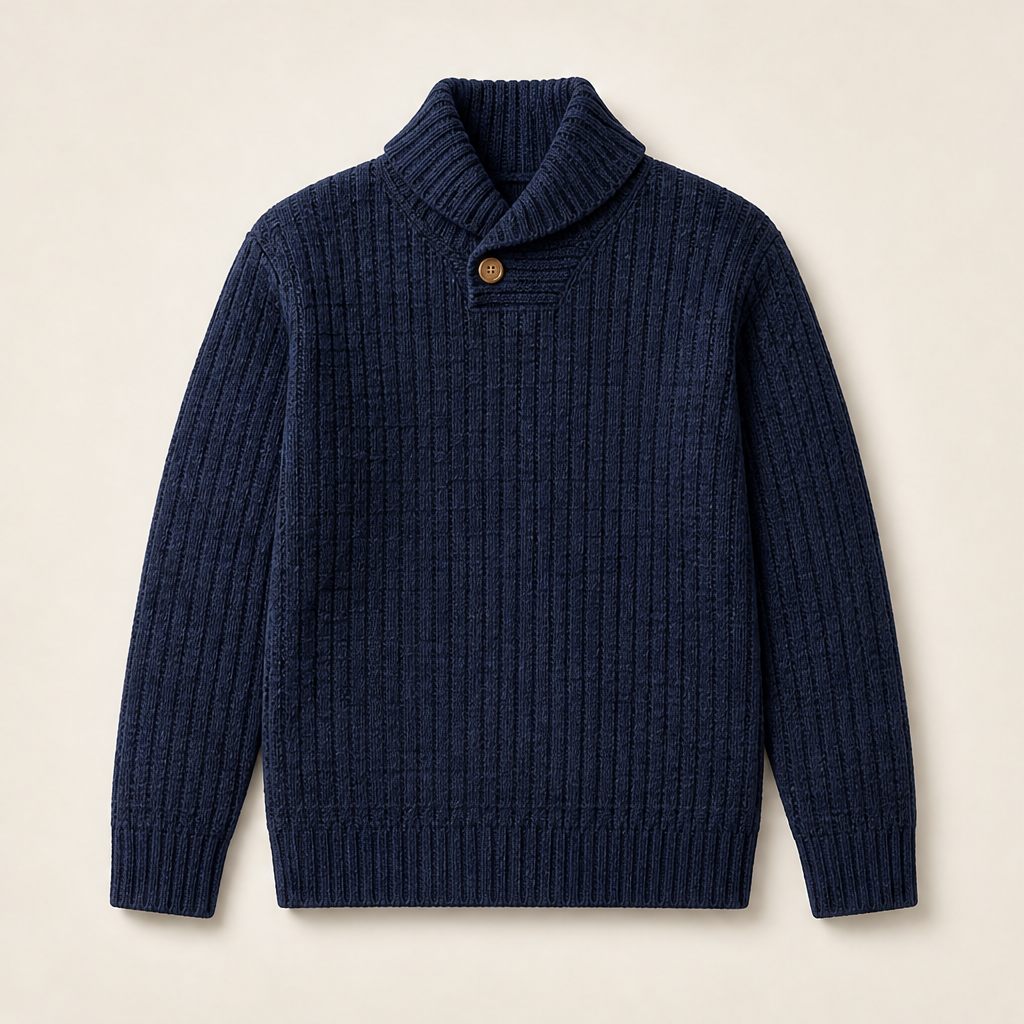 Brynveld | Damen Strickpullover mit Strukturmuster - Dark Grey - Image 7