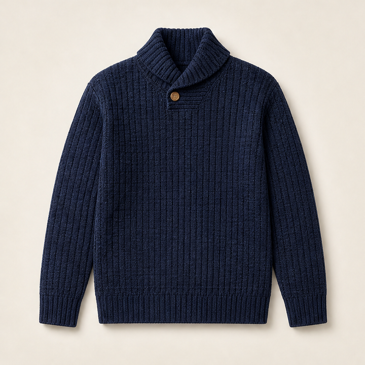 Brynveld | Damen Strickpullover mit Strukturmuster - Dark Grey - Image 7
