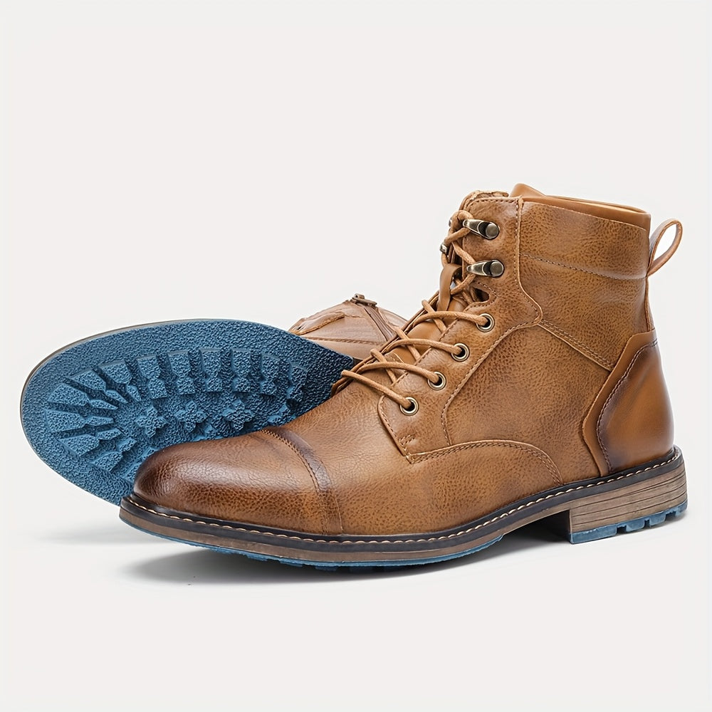 Corvald | Herren Stiefeletten Schnürboots Braun - Brown - Image 1