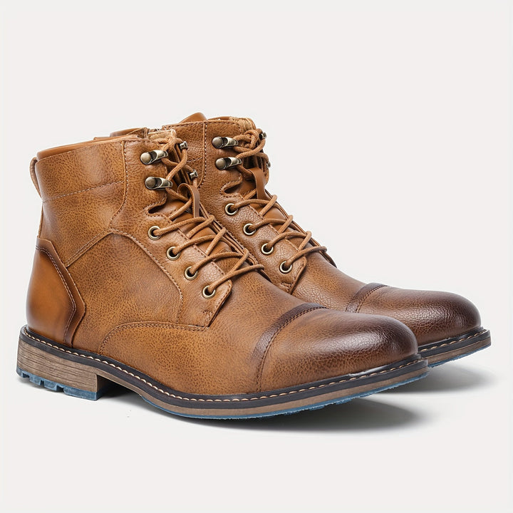 Corvald | Herren Stiefeletten Schnürboots Braun - Brown - Image 10