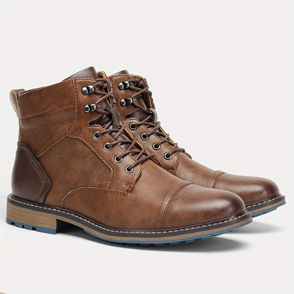 Corvald | Herren Stiefeletten Schnürboots Braun - Brown - Image 13