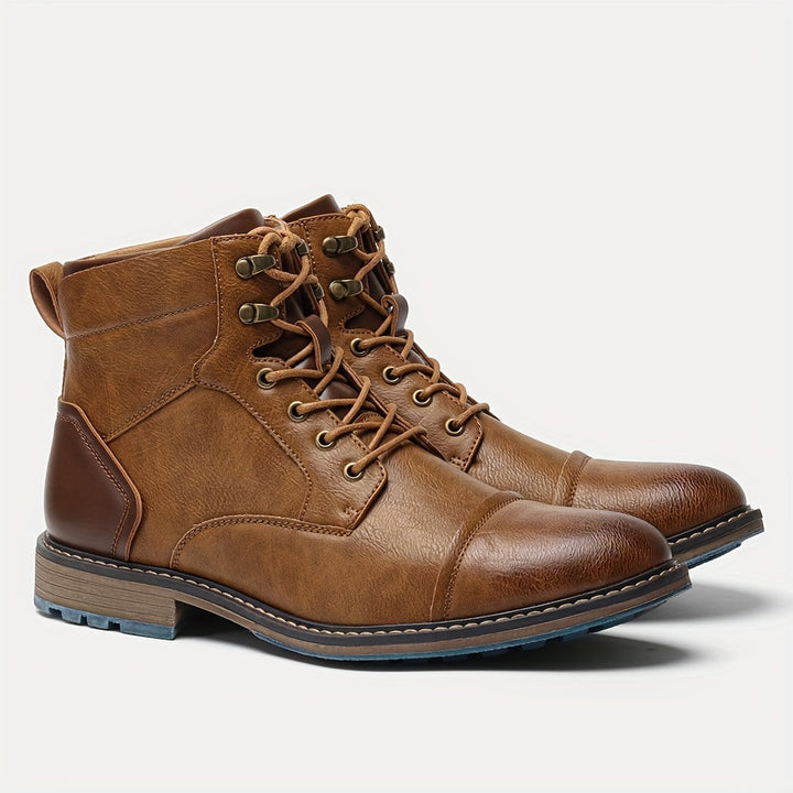 Corvald | Herren Stiefeletten Schnürboots Braun - Brown - Image 14