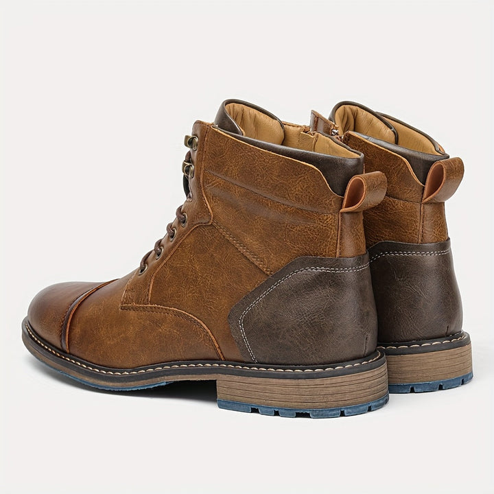 Corvald | Herren Stiefeletten Schnürboots Braun - Brown - Image 7