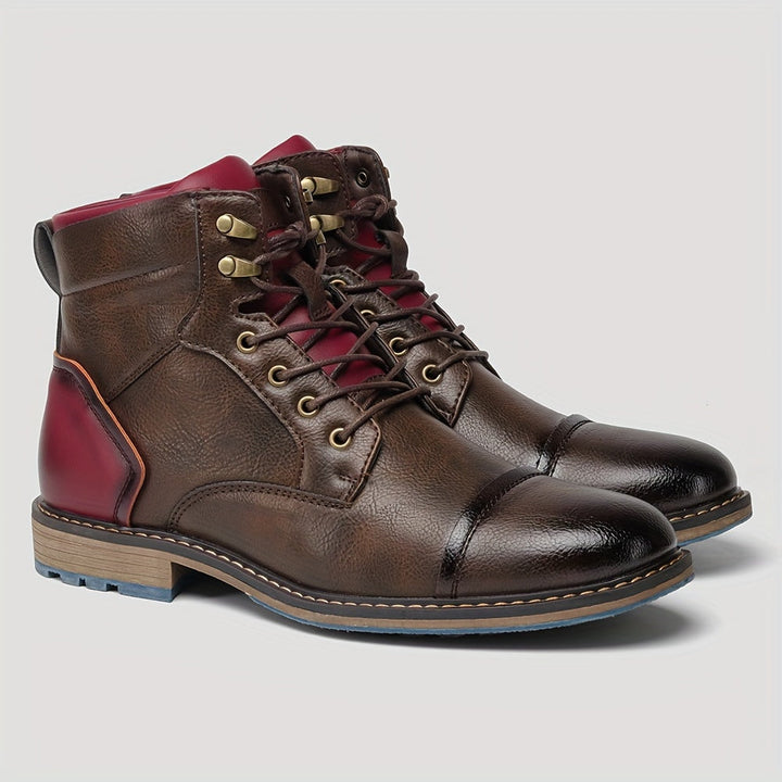 Corvald | Herren Stiefeletten Schnürboots Braun - Brown - Image 9