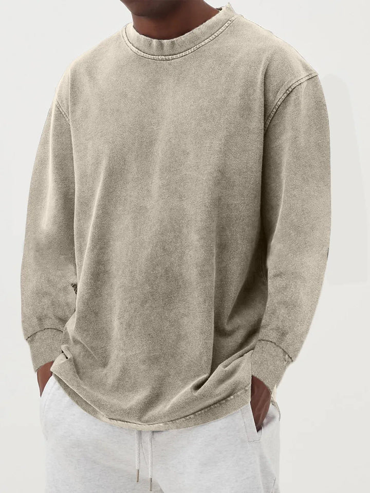 Corveld | Herren Oversize Pullover Langarm - Blue - Image 10