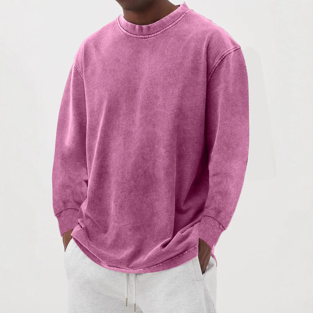 Corveld | Herren Oversize Pullover Langarm - Blue - Image 2