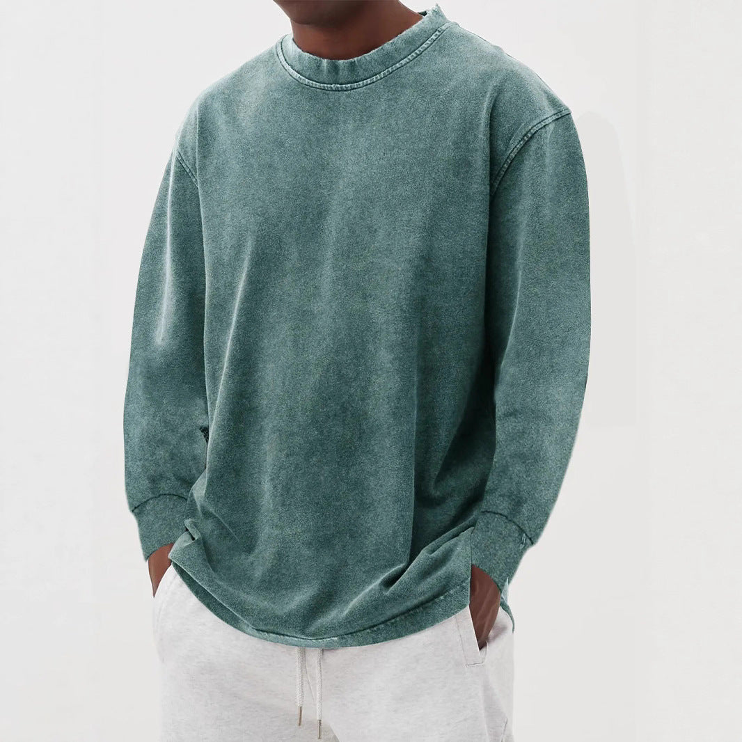 Corveld | Herren Oversize Pullover Langarm - Blue - Image 4