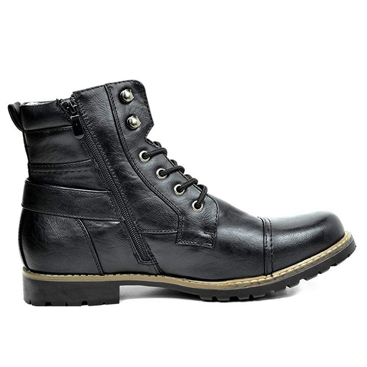Corveld | Herren Schnürstiefel Combat Boot Schwarz - Black - Image 3