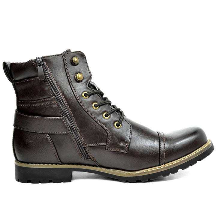 Corveld | Herren Schnürstiefel Combat Boot Schwarz - Black - Image 4