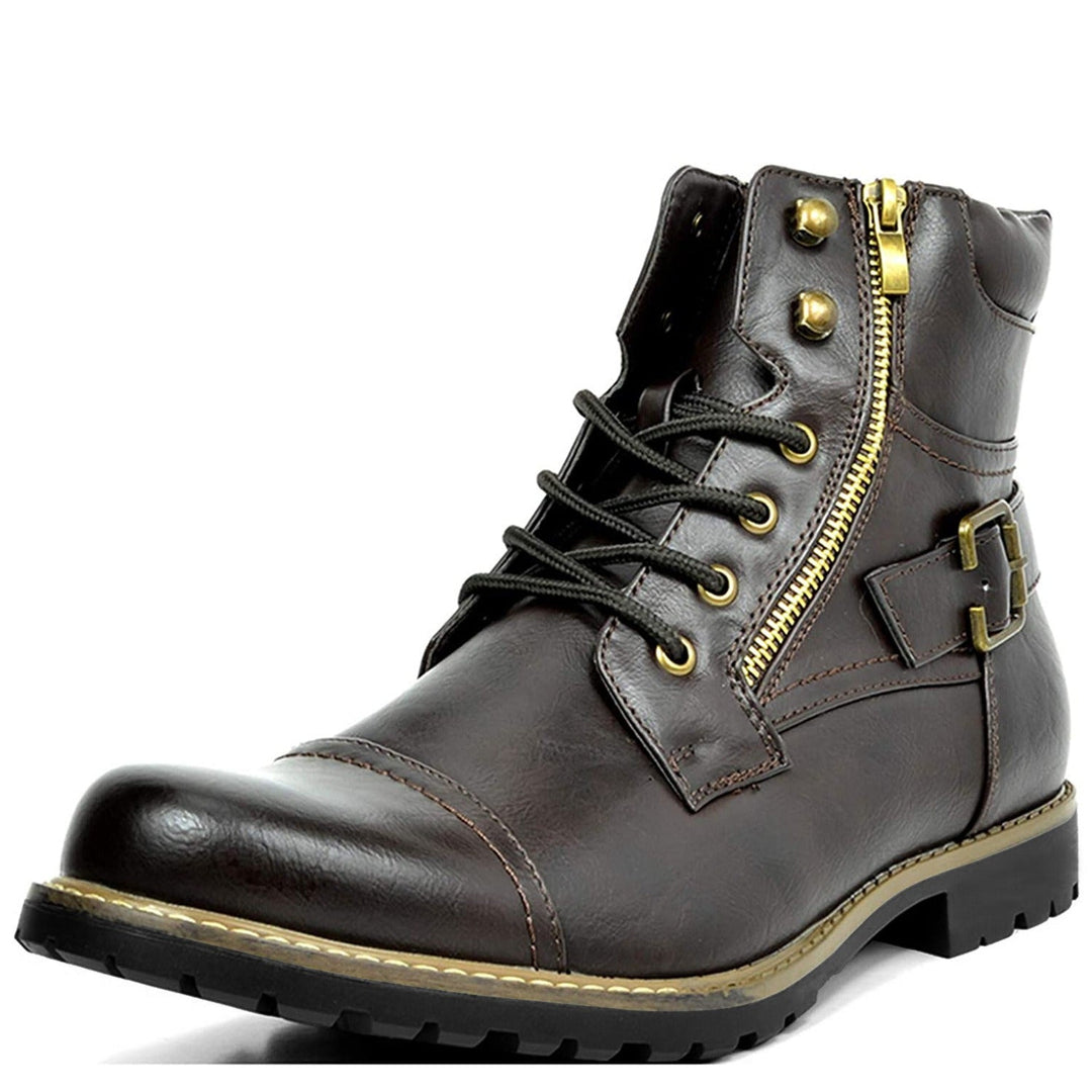 Corveld | Herren Schnürstiefel Combat Boot Schwarz - Black - Image 5