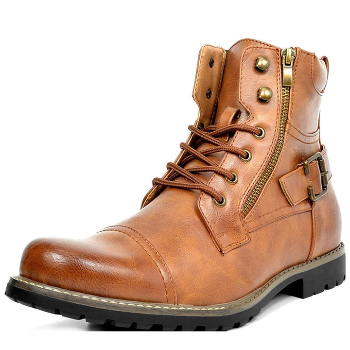Corveld | Herren Schnürstiefel Combat Boot Schwarz - Black - Image 6