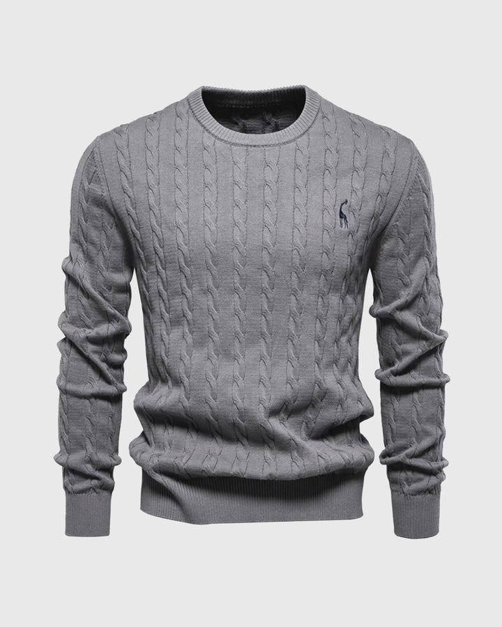 Corveld | Herren Strickpullover Zopfmuster - Image 4