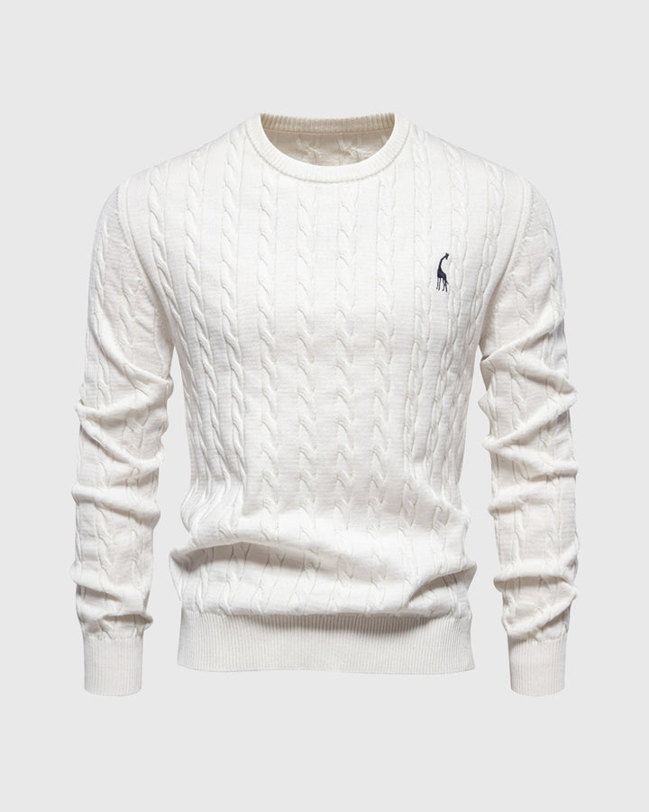 Corveld | Herren Strickpullover Zopfmuster - Image 6