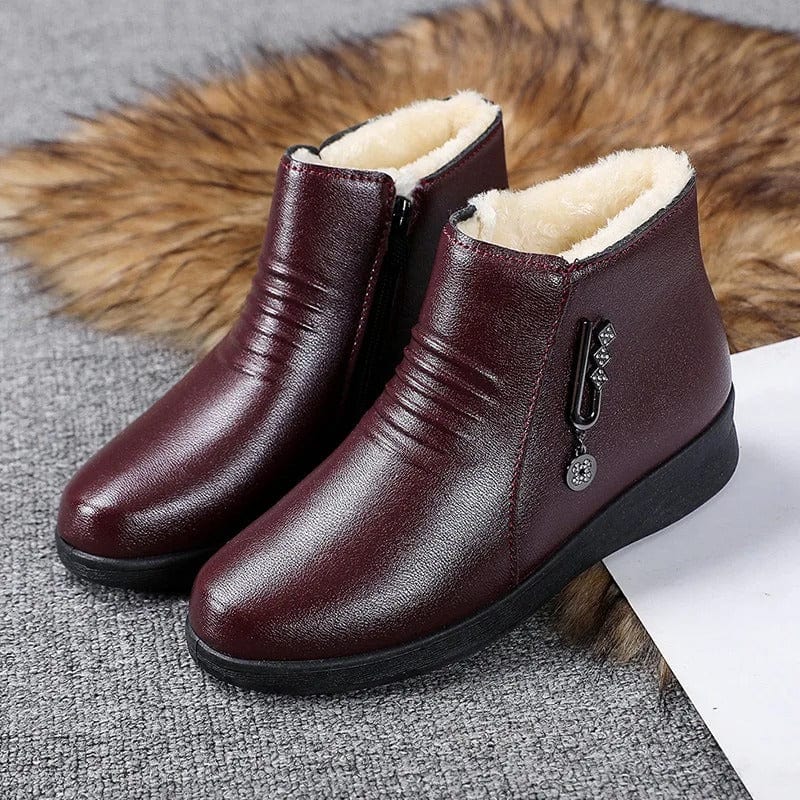 Corvenna | Damen Stiefeletten gefüttert Winter - Black - Image 5