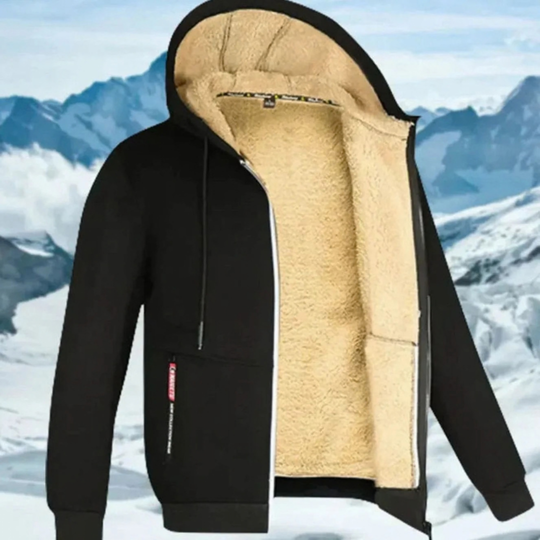 Corvind | Herren Winterjacke mit Fleece-Futter - Image 3