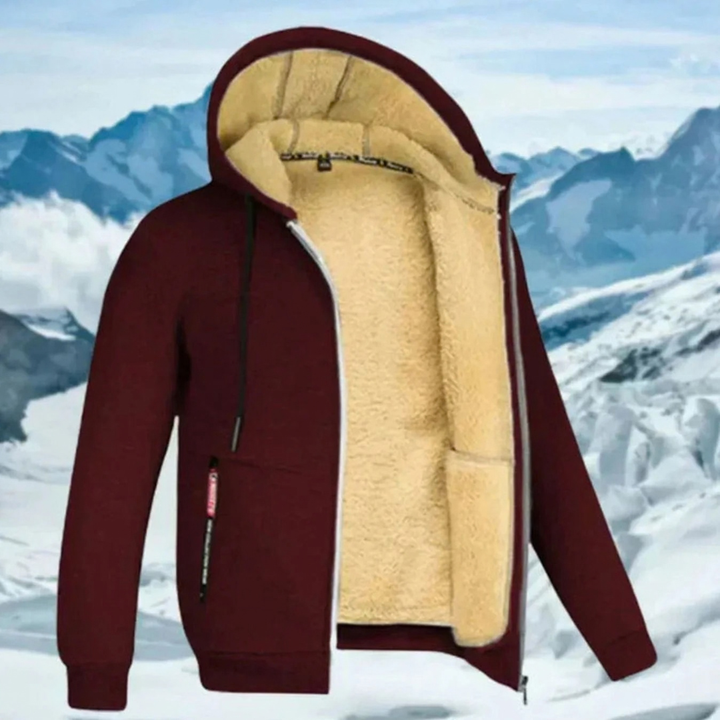 Corvind | Herren Winterjacke mit Fleece-Futter - Image 4